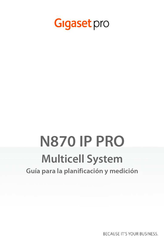 Gigaset N870 IP PRO Guía Para La Planificación Y Medición