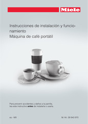 Miele CM 6310 Instrucciones De Instalación Y Funcionamiento