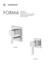 newform FORMA 60470E Instrucciones De Instalación