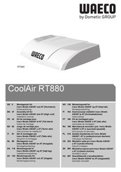 Dometic GROUP WAECO CoolAir RT880 Instrucciones De Instalación