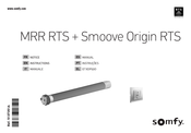 SOMFY RTS MRR Serie Manual