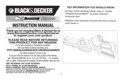 Black and Decker Alligator NLP1800 Manual De Instrucciones