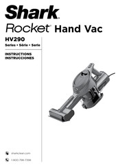 Shark Rocket HV290 Serie Instrucciones