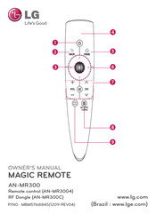 LG Magic Remote AN-MR300C Manual Del Usuario