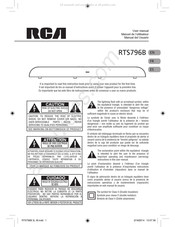 RCA RTS796B Manual De Usuario