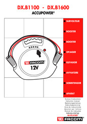 Facom ACCUPOWER DX.B1600 Guía De Instrucciones