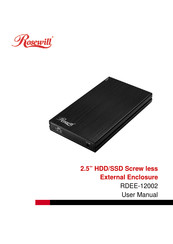 Rosewill RDEE-12002 Manual Del Usuario