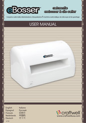 Craftwell eBosser Manual Del Usuario