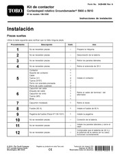 Toro 139-1030 Instrucciones De Instalación