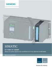 Siemens DQ 16x230VAC/1A ST Triac Manual De Producto