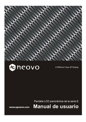 AG Neovo E-W22 Manual De Usuario