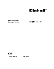 EINHELL 34.005.90 Manual Instrucciones