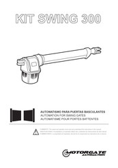 MOTORGATE AUTOMATION Swing 300 Manual De Usuario