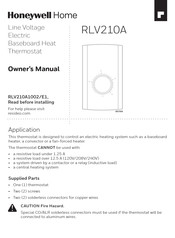 Honeywell Home RLV210A Manual Del Propietário