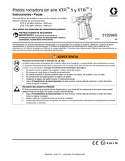 Graco XTR501 Manual De Instrucciones Y Piezas