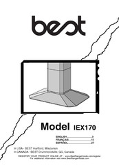 Best IEX170 Manual Del Usuario