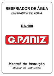 G. Paniz RA-100 PLUS Manual De Instruccion