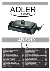 Adler europe AD 6610 Manual De Uso