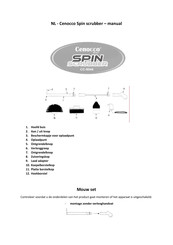 Cenocco SPIN SCRUBBER Manual