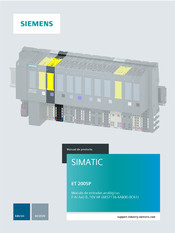 Siemens F-AI 4xU 0 10V HF Serie Manual Del Producto