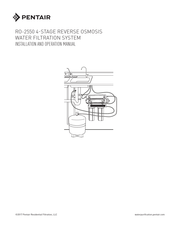 Pentair RO-2550 Instrucciones De Instalación