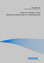 Vacon NX Instrucciones Para La Instalación