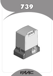 FAAC 739 Serie Manual Del Usuario