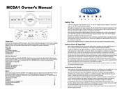 Jensen MCDA1 Manual De Instrucciones