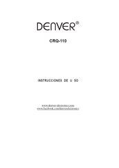 Denver CRQ-110 Instrucciones De Uso