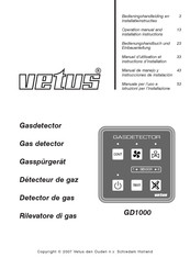 Vetus GD1000 Manual De Manejo Y Instrucciones De Instalación