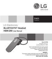 LG Electronics HBM-290 Manual Del Usuario