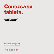 Verizon ellipsis 8 HD Guia De Inicio Rapido