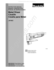 Makita JS1602 Manual De Instrucciones