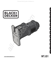 Black+Decker MTJS1 Manual De Instrucciones