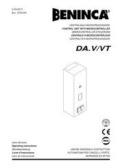 Beninca DA.V/VT Libro De Instrucciones