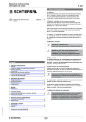 Schmersal F.232 Manual De Instrucciones