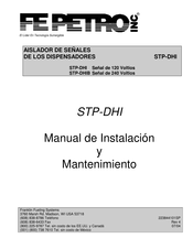 FE PETRO STP-DHI Manual De Instalación Y Mantenimiento