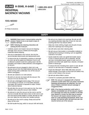 Uline H-6460 Manual Del Usuario