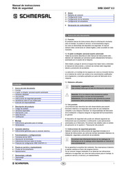 Schmersal SRB 324ST V.3 Manual De Instrucciones