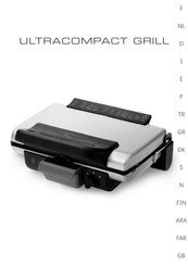 TEFAL ULTRACOMPACT GRILL Manual Del Usuario