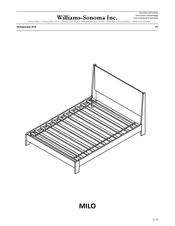 Williams-Sonoma MILO Instrucciones De Ensamblaje