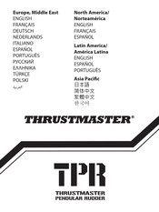 Thrustmaster TPR Manual Del Usuario