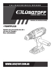 Lusqtoff TGMTPLI18 Manual De Instrucciones