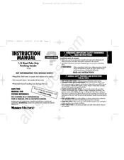 master mechanic TV700 Manual De Instrucciones