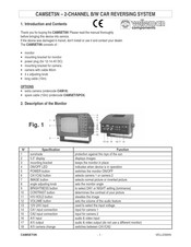 Velleman CAMSET5N Manual Del Usuario