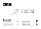 Worx Professional Sonicrafter WU675 Manual De Instrucciones