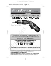 BLACK&DECKER FireStorm FS360 Manual De Instrucciones