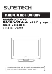 SunTech TLI1970HD Manual De Instrucciones