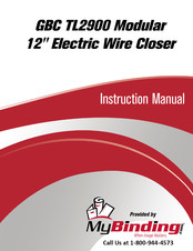 GBC TL2900 Modular Manual De Instrucciones