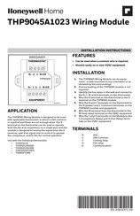 Honeywell Home THP9045A1023 Instrucciones De Instalación